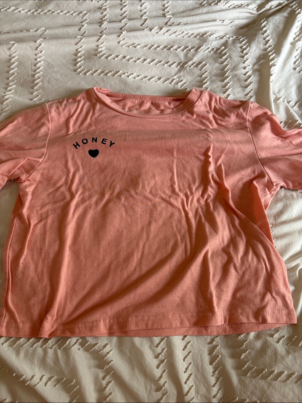 Honey Graphic Pink Kids Tee